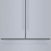 Bosch – 800 Series 21 Cu. Ft. French Door Counter-Depth Smart Refrigerator – Stainless steel