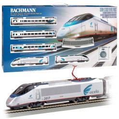 Alternative view of Acela Train Set – DCC – Amtrak – HO Scale | Bachmann Industries