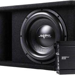 Alternative view of Skar Audio Dual 12 Complete 2,400 Watt SDR Series Subwoofer Bass Package – Includes Loaded Enclosure with Amplifier