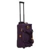 Bric&s x Bag 21×22 Carry on Rolling Duffle Bag Violet