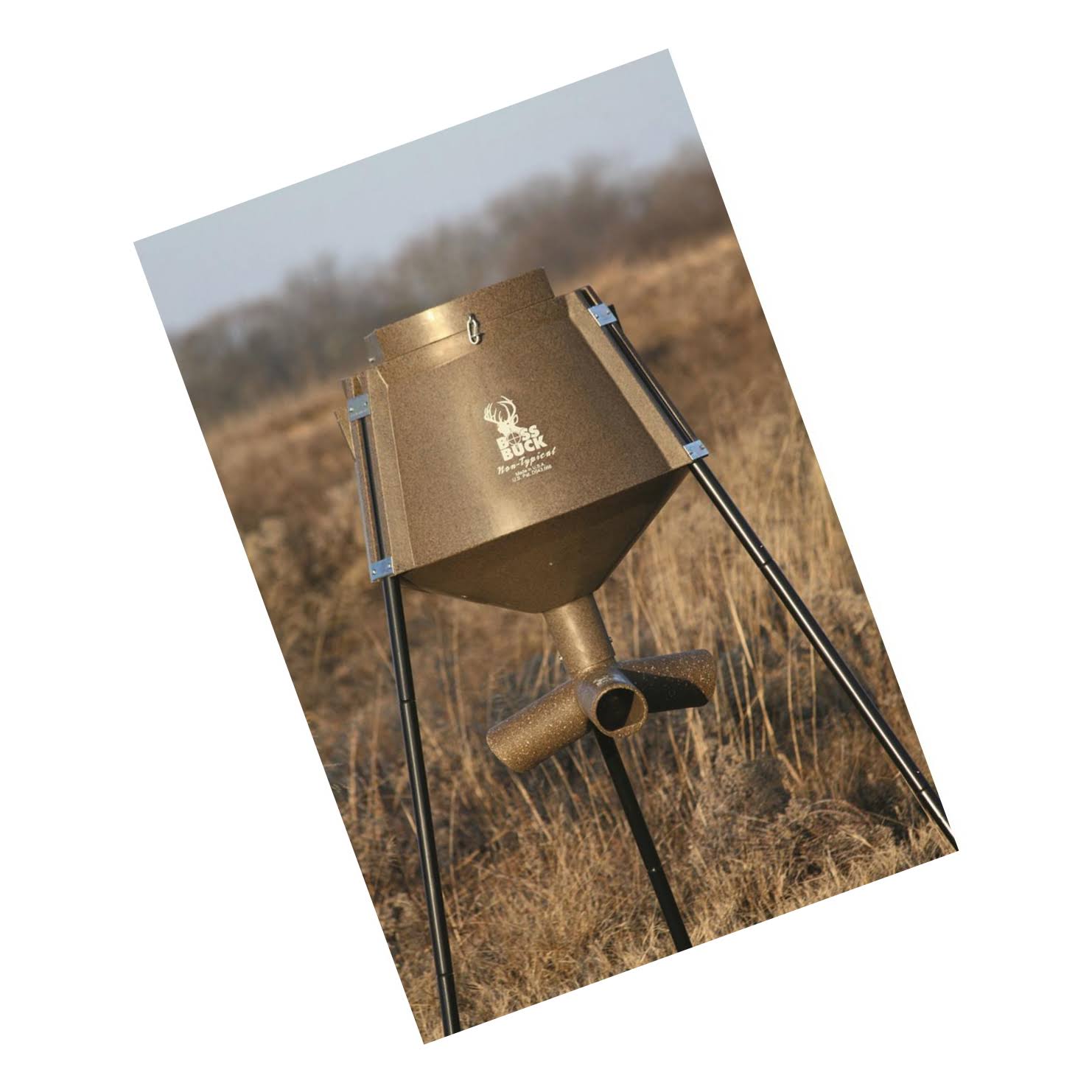Boss Buck 350-Lb. Protein Feeder – Stainless Steel - Image 2