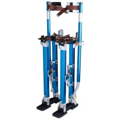 Drywall Stilts 24×22-40×22 Aluminum Tool Stilt for Painting Painter Taping Blue