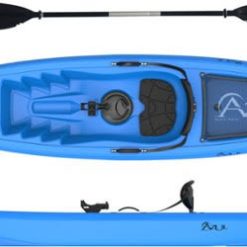 Alternative view of Azul Kayaks Sun 9 Deluxe Sit-On-Top Kayak with Paddle Blue 9 ft 2024 Best Sellers