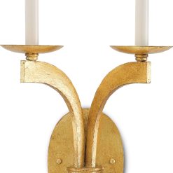Currey and Company-5000-0029-Venus – 2 Light Wall Sconce Antique Gold