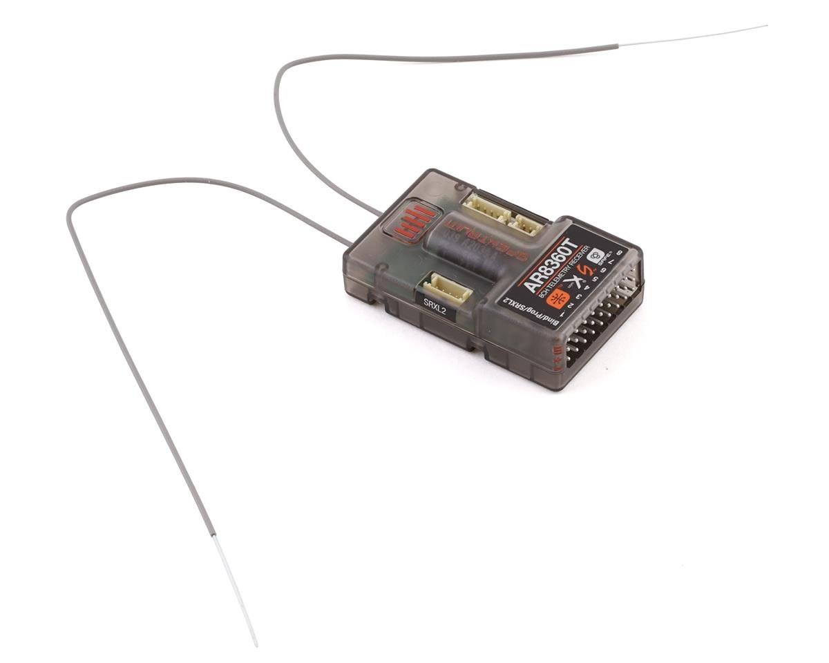 Spektrum AR8360T DSMX 8-Channel AS3X u0026 Safe Telemetry Receiver - Image 2