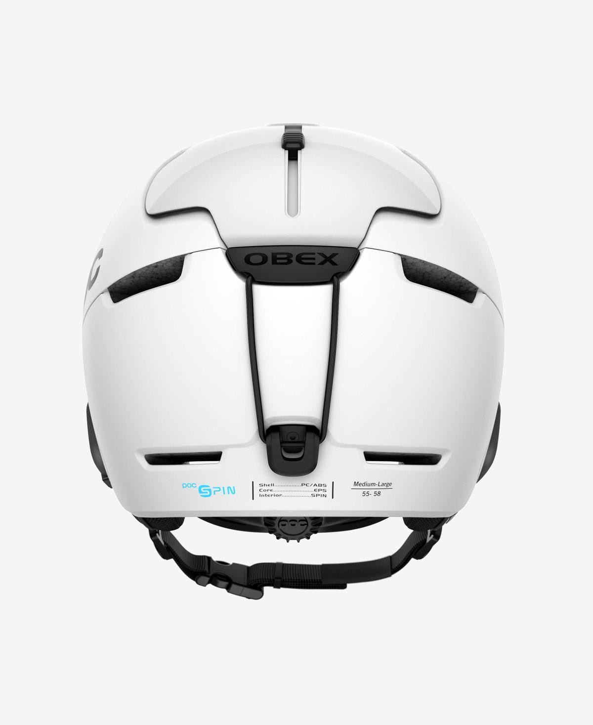 POC OBEX Spin Communication Helmet Uranium Black, M/L - Image 2