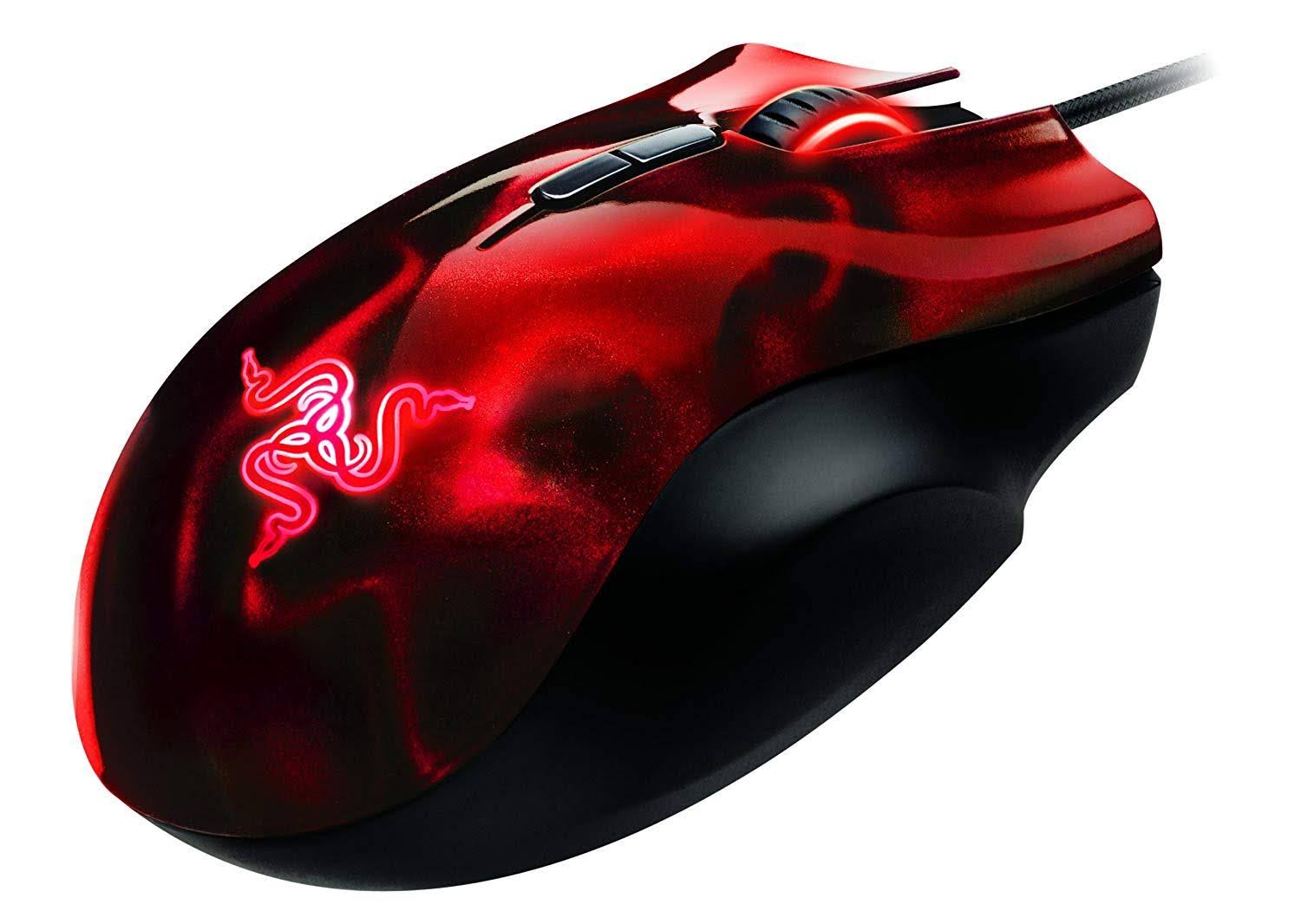 Razer Naga Hex Moba PC Gaming Mouse – Red - Image 3
