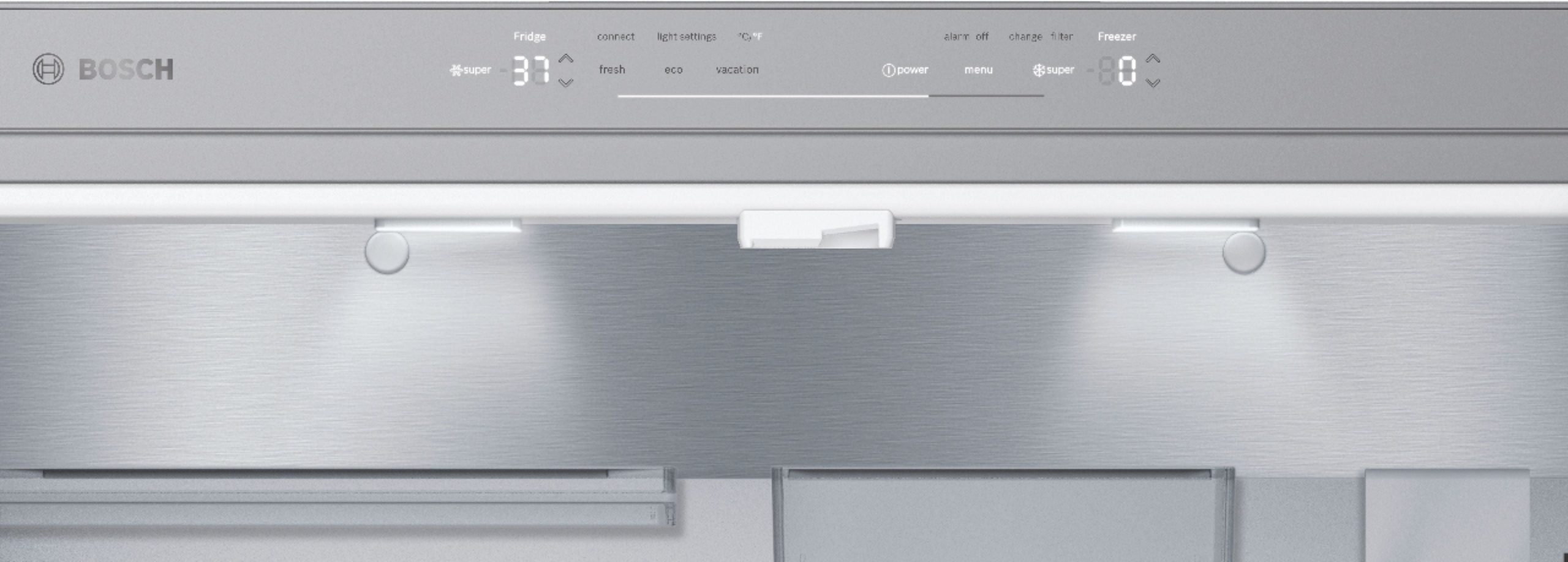 Bosch – 800 Series 21 Cu. Ft. French Door Counter-Depth Smart Refrigerator – Stainless steel - Image 16
