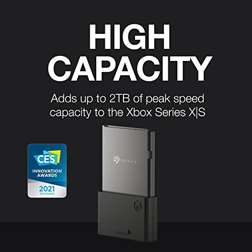 Seagate Storage Expansion Card 2TB Solid State Drive – NVMe SSD for Xbox Series X|S, Quick Resume, Plug & Play, Licensed (STJR2000400) Black - Image 3