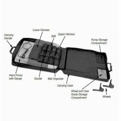 Alternative view of Saunders Lumbar Home Traction Device