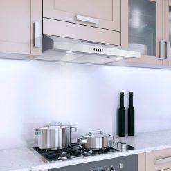 Alternative view of Cosmo 5U30 30 in. Under Cabinet Range Hood with Ducted / Ductless Convertible Slim Kitchen Over Stove Vent, 3 Speed Exhaust Fan, Reusable Filter, LED Lights in Stainless Steel