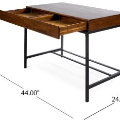 Alternative view of Fashionable Modern Wood Desk, Crafted to Exacting Standards Storage Desk, Durable Computer Office Desk for Home Office